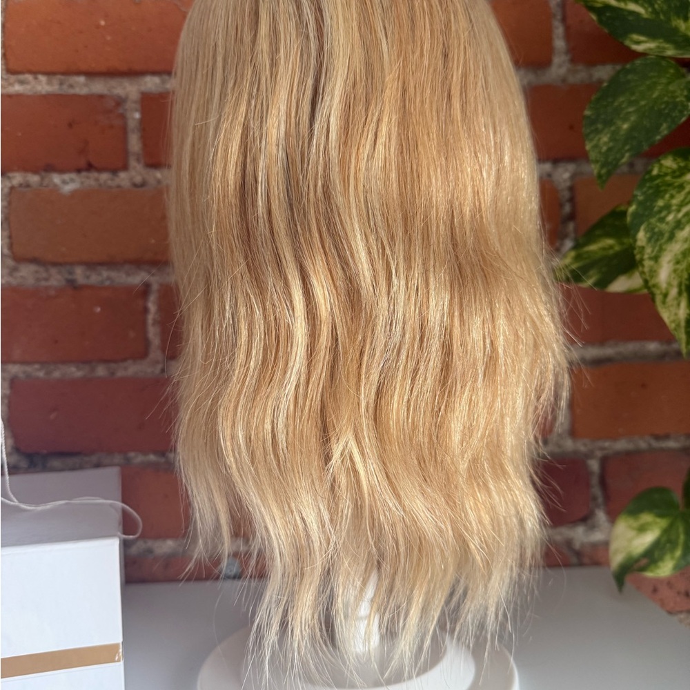 SAVOIR FAIRE Remy Human Hair Wig RAQUEL WELCH HandTied+Lace SS14/88 Golden Wheat - Picture 4 of 12